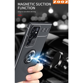 Samsung Galaxy Note10 Lite Note9 Note8 Note10+ Note10Plus Note10Lite Note 10 Plus 9 8 Armor Case Magnetic Ring Buckle TPU Back Cover Buit in Kickstand Phone Casing Shockproof Full Protection Shell