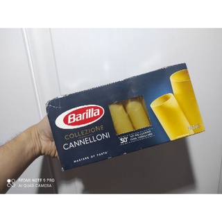 พาสต้า เส้นสีเหลือง ตรา Barilla Cannelloni 250g คุณภาพดี