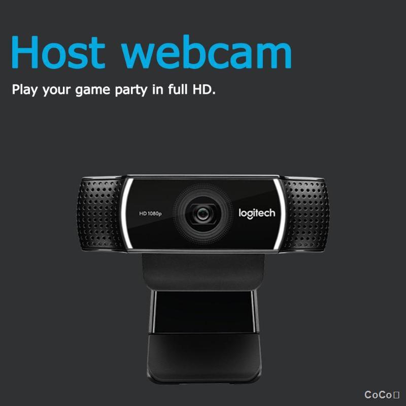🔥【COD】🔥กล้องเว็บแคม Logitech C922 Pro Video Streaming Web Cam 1080P Full HD 4.8