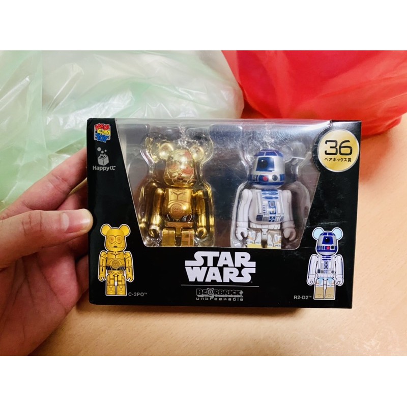 BEARBRICK Star Wars C-3PO &amp; R2-D2 by Medicom Toy