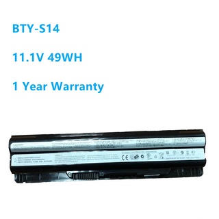 New BTY-S14 Laptop battery For MSI Laptop Battery GE70 GE60 FX720 GE620 GE620DX GE70 A6500 CR41 CR61 FR720 CX70 FX700 11