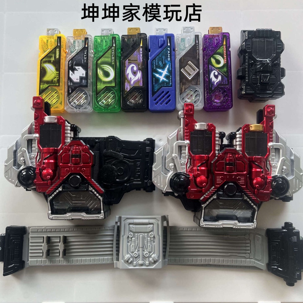 Kamen Rider w memory แปลงร่างเป็นเข็มขัด blast trump card memory กะโหลก ...