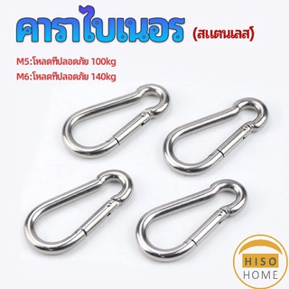 คาราไบเนอร์ ตะขอแขวน ตะขอคล้องสายสลิง carabiner