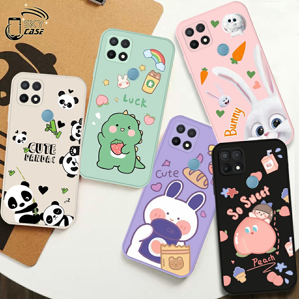 Softcase macaron [UV 07] OPPO A15 A16 A74 4G, 5G OPPO RENO 6 4G RENO 6 5G RENO 7 5G RENO 4F 5F A3S A