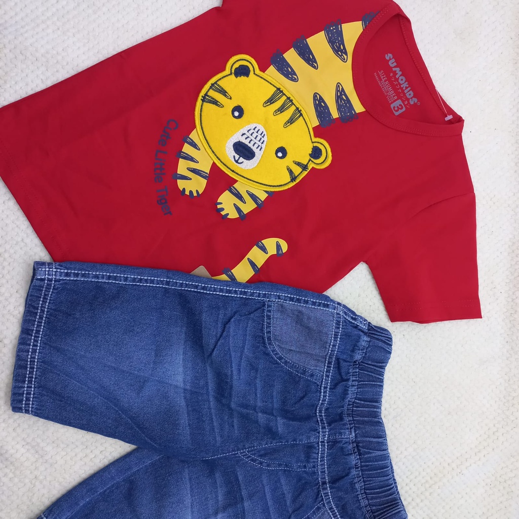 Sumokids stln co pdk cpd กางเกงยีนส์ bdr mtf 1-3