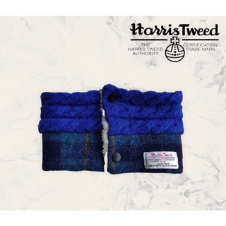 อุ่นคอ Harris Tweed สวมเพื่อให้ความอบอบอุ่นคอ กันหนาว(มือสอง)