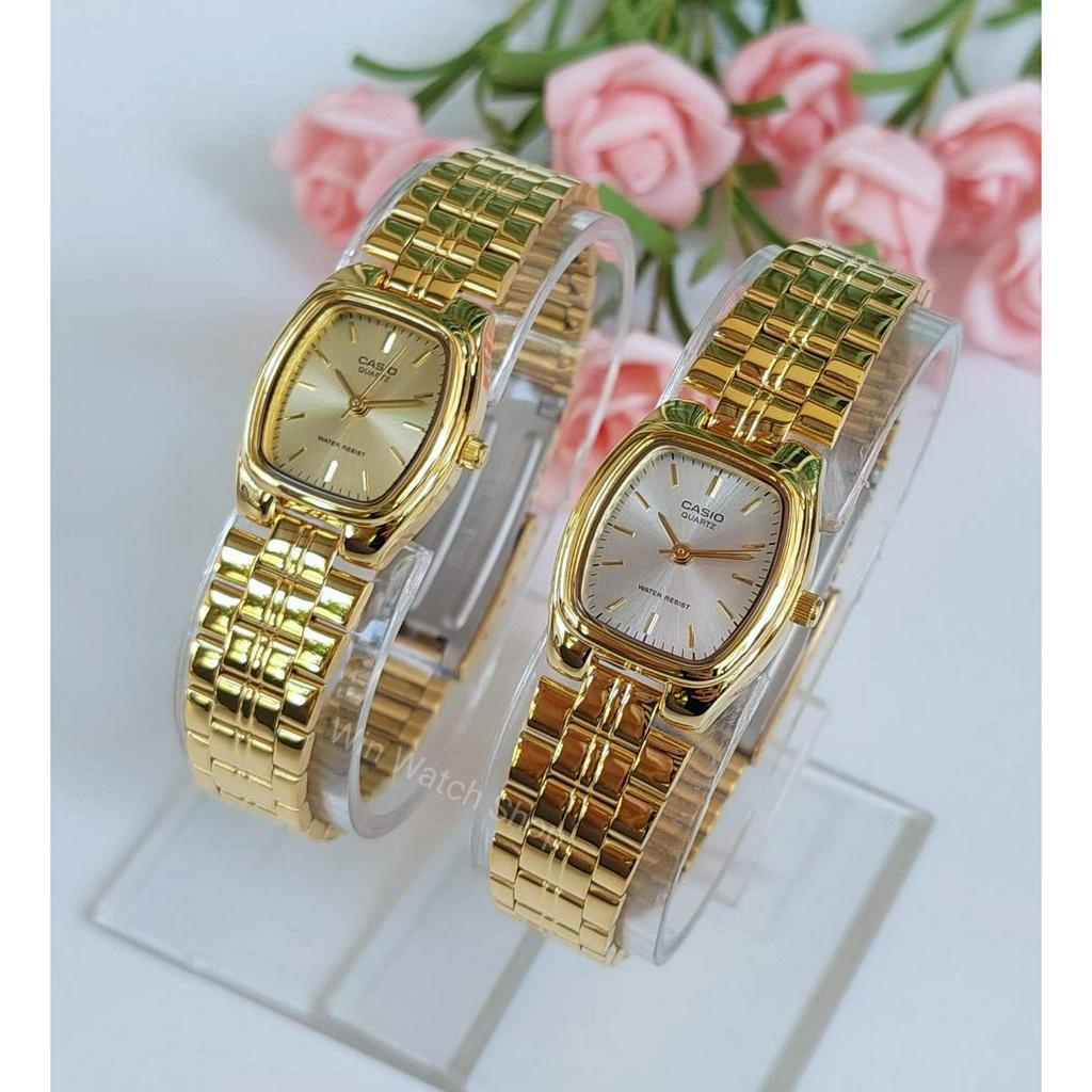 นาฬิกา Casioแท้ รุ่น LTP-1169N ,LTP-1169D และ LTP-1169G นาฬิกาข้อมือผู้หญิง สายสแตนเลส- ของแท้100% ประกันศูนย์ CMG 1 ปี
