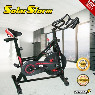 Spinbike จักรยานออกกําลังกาย รุ่นStorm จักรยานฟิตเนส ประกันศูนย์1ปี