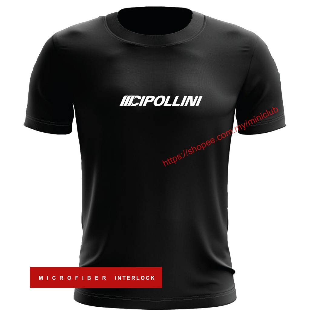 โพลีเอสเตอร์ / ผ้าฝ้าย Cipollini LOGO เสื้อยืดที่กําหนดเอง เสื้อยืด สีดํา สีขาว สี (S-3XL) ใหม่