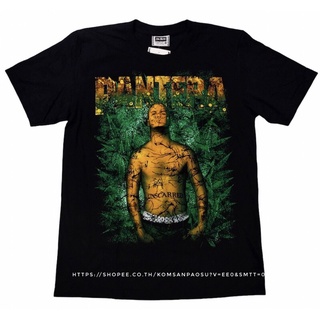 คอตต้อนคอกลม✙■เสื้อยืดวง PANTERA pantera tshirtsS-5XL