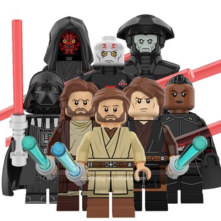 บล็อกตัวต่อ space War Obi-wan Darth Vader Minifigurs KT1059