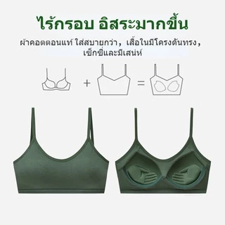 สปอร์ตบรา นุ่มสบายระบายอากาศได้ดี，เสื้อในดันทรง ไม่มีโครงเหล็ก ป้องกันการกระแทก，sport bra มีสีขาว สีดำ สีผิว และเขียว，เสื้อในไซส์ใหญ่ เหมาะสำหรับ 35-70KG，3D ไร้รอยต่อ บราออกกำลังกาย แฟชั่นเซ็กซี่，เหมาะสำหรับใส่วิ่ง เล่นโยคะ หน้าร้อน ของขวัญวันแม่，KHW