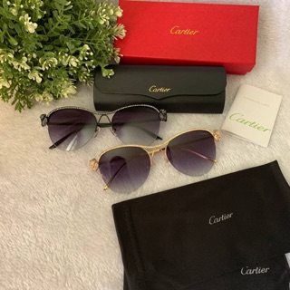 แว่นกันแดด พร้อมส่ง Cartier🐆EYP00016