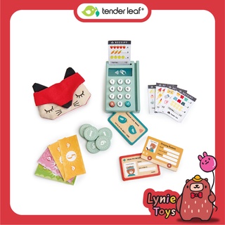 Tender Leaf Toys ของเล่นไม้ ของเล่นบทบาทสมมติ เครื่องจ่ายเงินไฮเทค Play Pay Pack