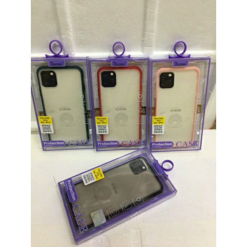 เคส Vu Matte พร้อมรหัสทั้งหมดสําหรับ iPhone iPhone 12 mini/ip12 pro/12 max/12 pro max