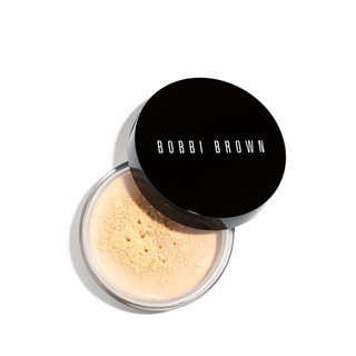 BOBBI BROWN แป้งฝุ่น Sheer Finish Loose Powder สีPale Yellow ขนาด 6 กรัม แป้ง ใบหน้า เครื่องสำอาง ความงาม