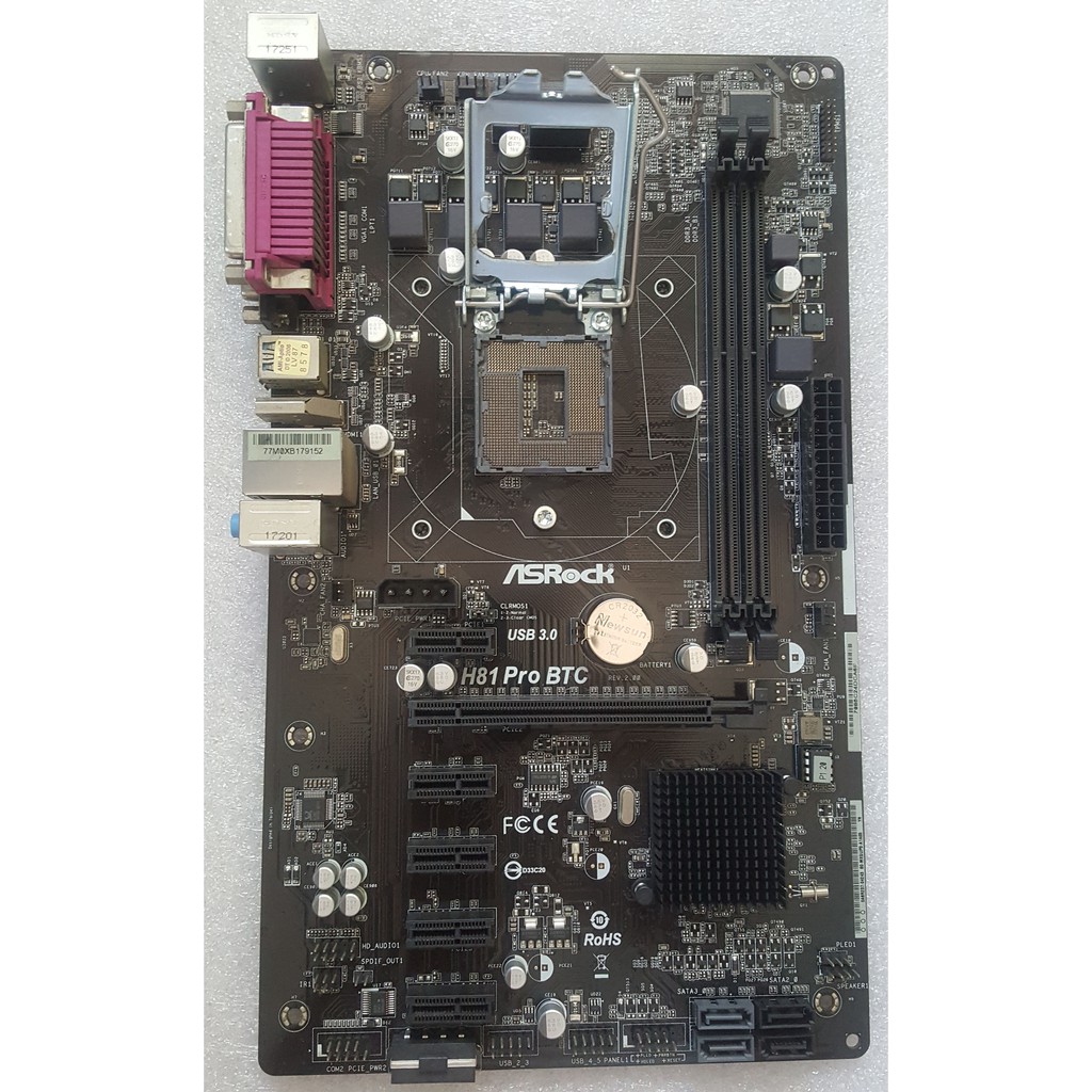 Mainboard Asrock H81 Pro BTC (1150) - Advice