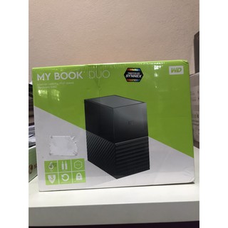 WD 6TB My Book Duo Desktop RAID External Hard Drive, USB 3.1 - WDBFBE0060JBK มีของพร้อมส่ง + ส่งของทุกวัน!!