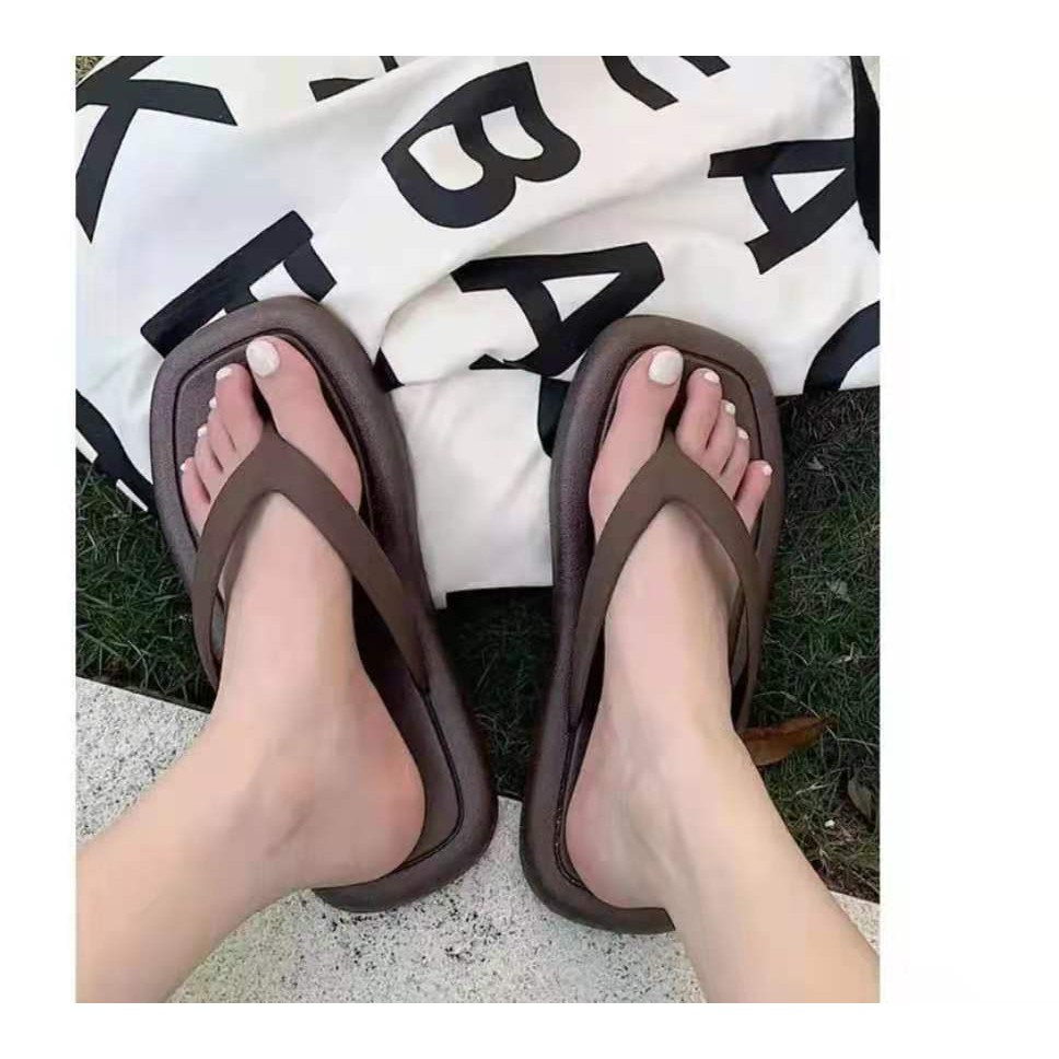 happy_fashion9 : รองเท้าแตะ แบบคีบ สีสดใส พื้นนุ่ม เบา ใสสบาย รุ่น TX037