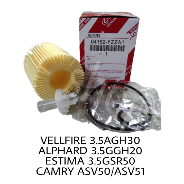 OEM TOYOTA กรองน้ํามันเครื่อง (04152-YZZA1) VELLFIRE 3.5 ESTIMA 3.5 ALPHARD 3.5
