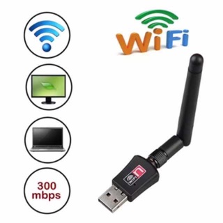 Mini USB WiFi 300Mbps Wireless Adapter 802.11n/g/bจัดส่งเร็วมาก📶ตัวรับ wifi USB WiFi ตัวรับสัญญาณไวไฟ