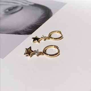 favr.co — Stardust (s925) ต่างหูห้อยรูปดาว