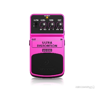 Behringer : UD300 (เอฟเฟ็คกีตาร์ Behringer UD300 2-Mode Distortion Effects Pedal, Flexible 2-mode switch)