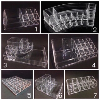 มี 18 แบบ กล่องชั้นอะคริลิควาง เก็บเครื่องสำอางค์