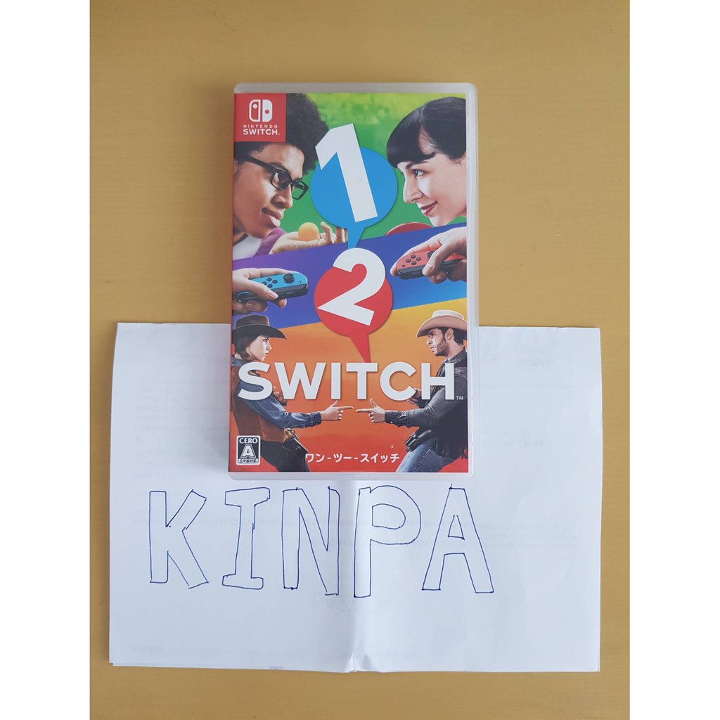 [NSW] แผ่นเกม 1-2-Switch มือสอง สำหรับเครื่อง NSW Nintendo Switch