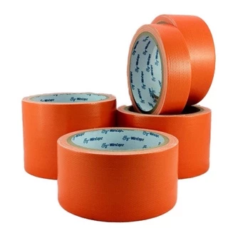 Wintape วินเทป เทปผ้า เทปกาวผ้า มี 14 สี หน้ากว้าง 1 / 1.5 / 2 นิ้ว ยาว 9 หลา กาวหนาพิเศษ Duct tape ทำรายงาน กันน้ำ