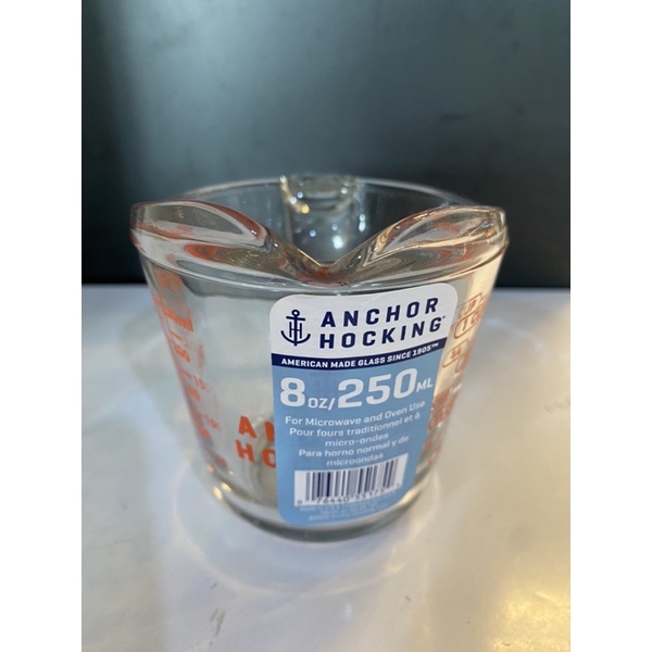 ถ้วยตวงแก้ว Anchor 250 - 500 ml (8 - 16 oz)