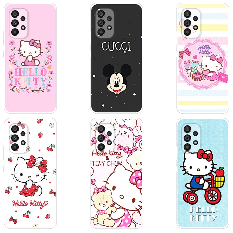 Galaxy A53 5G เคส Silicone เคสน่ารัก เคสกันกระแทก Cover Samsung Galaxy A33 5G GalaxyA53 Case เคสซิลิ