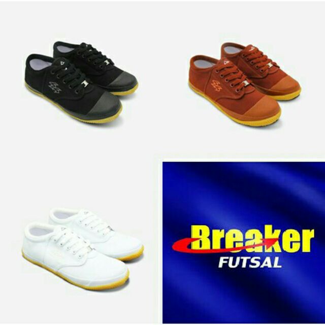 รองเท้านักเรียน เบรกเกอร์ Breaker BK4P(ฟุตซอล) รองเท้าผ้าใบ รองเท้าลูกเสือ