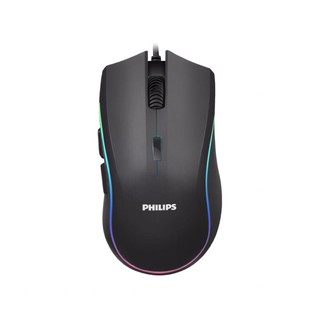 เมาส์เกมมิ่ง ฟิลิปส์ รุ่น SPK9403B 7D RGB Gaming Mouse สีดำ