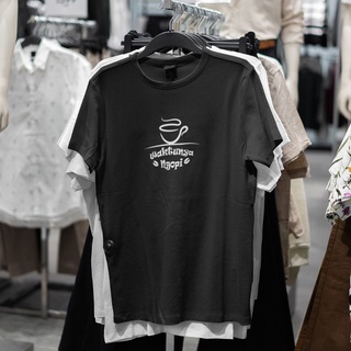 ผ้าฝ้ายแท้เสื้อยืด ลาย Is A CoffeeS-4XL