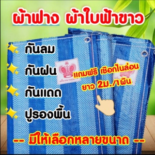 ผ้าฟาง/ ผ้าใบฟ้าขาว (ตอกตาไก่)