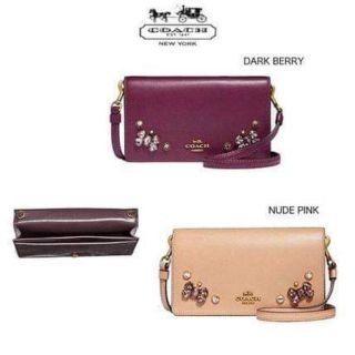 🔅ของแท้!! พร้อมส่ง Coach F38932 2WAY Plain Leather Shoulder Bags