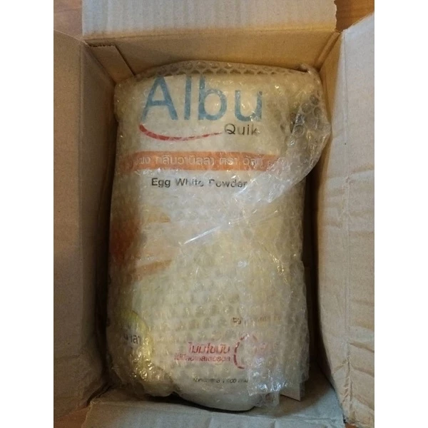 อัลบูควิก ไข่ขาวผง 1000 กรัม โปรตีนไข่ขาว Albumin Albu Quik thumbnail 3