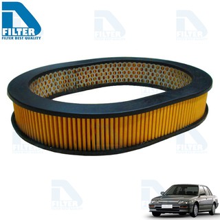 กรองอากาศ Honda ฮอนด้า Civic ซีวิค EF 1988-1992 (เครื่องคาร์บู) By D Filter (ไส้กรองอากาศ) (DA140)