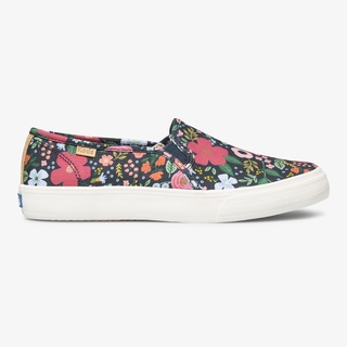 Keds รุ่น Double Decker Rpc Floral รองเท้าผ้าใบ ผู้หญิง สี WILD ROSE NAVY - WF63851