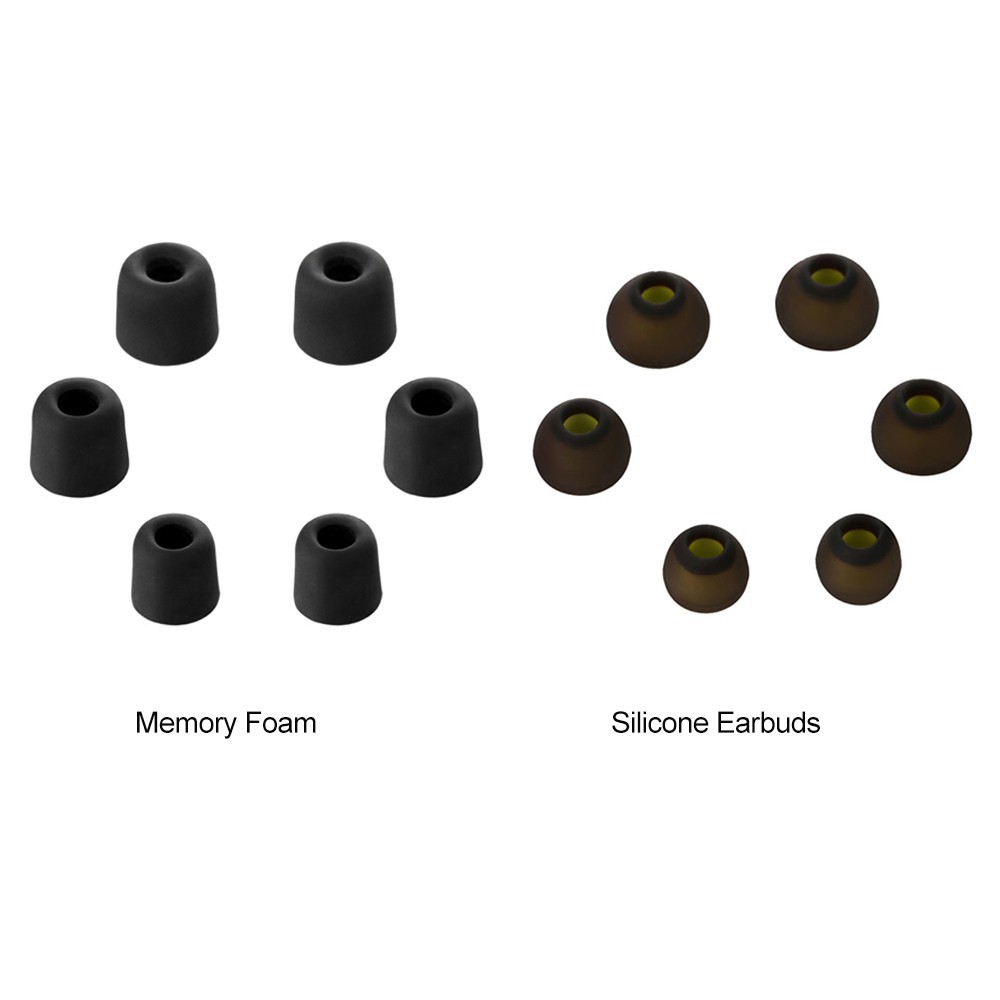 New Bee Replacement Earbud Tips Memory Foam Ear Foam Cotton Silicone Earbuds 6 #5