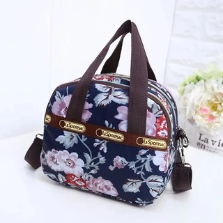 (ใส่โค้ดลดเพิ่ม 99BAS49) พร้อมส่ง! กระเป๋าสะพายข้าง กระเป๋าถือแฟชั่น ผ้าไนล่อน มีช่องใส่ของ 3 ช่อง รุ่น -014