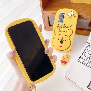 cute cartoon OPPO A74 A54 4G 5G Reno 7 7Pro 6 5 5Pro 4 4Pro 3 3Pro 4Z 2 Z A92 A12 A5 A9 2020 A7 A5S A3S F9 Reno5 Reno6 Reno4 Reno3 Reno7 Pro Reno4Z A3 A72 A52 การ์ตูนน่ารัก วินนี่เดอะพูห์ เคสซิลิโคน TPU soft case เปลือกป้องกัน