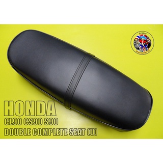 เบาะรถมอเตอร์ไซด์ สีดำ HONDA S90 CS90 CL90 COMPLETE SEAT  Black