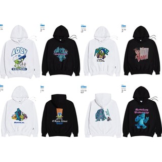 [ใช้โค้ดลด400฿] PREORDER #ADLV DISNEY PIXAR MONSTERS ADLV HOODIE MONSTER UNIVERSITY ของแท้100% ทุกลาย