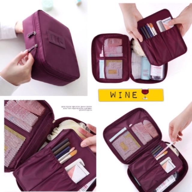 [ซื้อครบ49.-ใส่โค้ดSS25PDYลด10.-] ถูกสุดๆ‼️พร้อมส่ง🚚กระเป๋าจัดระเบียบ อเนกประสงค์ ของใช้ส่วนตัว คสอ