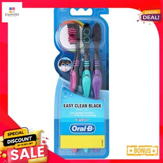 ออรัลบีอีซี่คลีนแบล็คแพค3ORAL-B EASY CLEAN BLACK PACK3