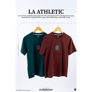 Memo By Hashtag เสื้อยืดแขนสั้น ทรงผู้ชาย รุ่น ATHLETIC สินค้าลิขสิทธิ์แท้