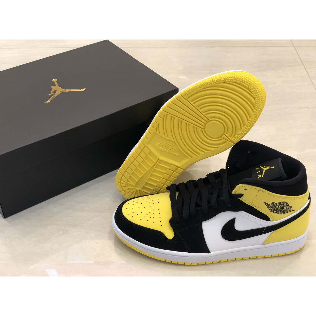 yellow retro 1 mid