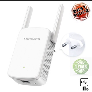 Range Extender MERCUSYS (MSS-ME30) AC1200 Dual Band Gigabit ประกัน 1Y ตัวกระจายสัญญาณ wifi ตัวขยายสัญญาณ wifi กระจายไวไฟ